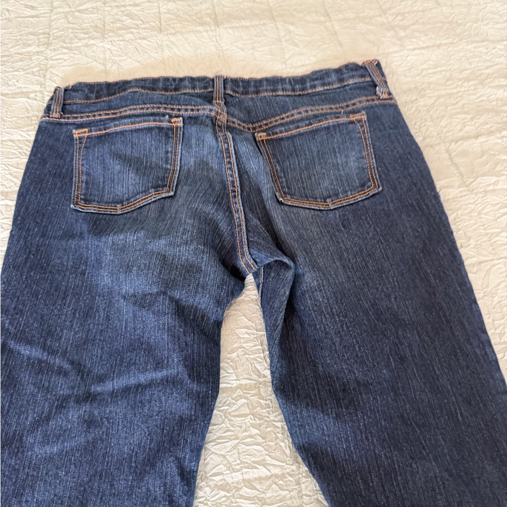 Old Navy Dark Blue Bootcut Jeans - Picture 2 of 6